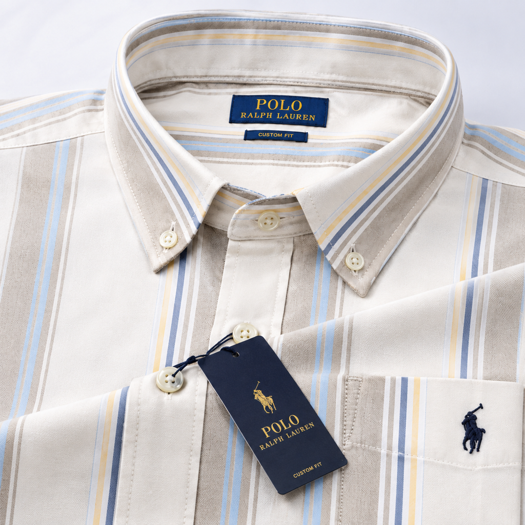 RL Shirt Stripes pocket
