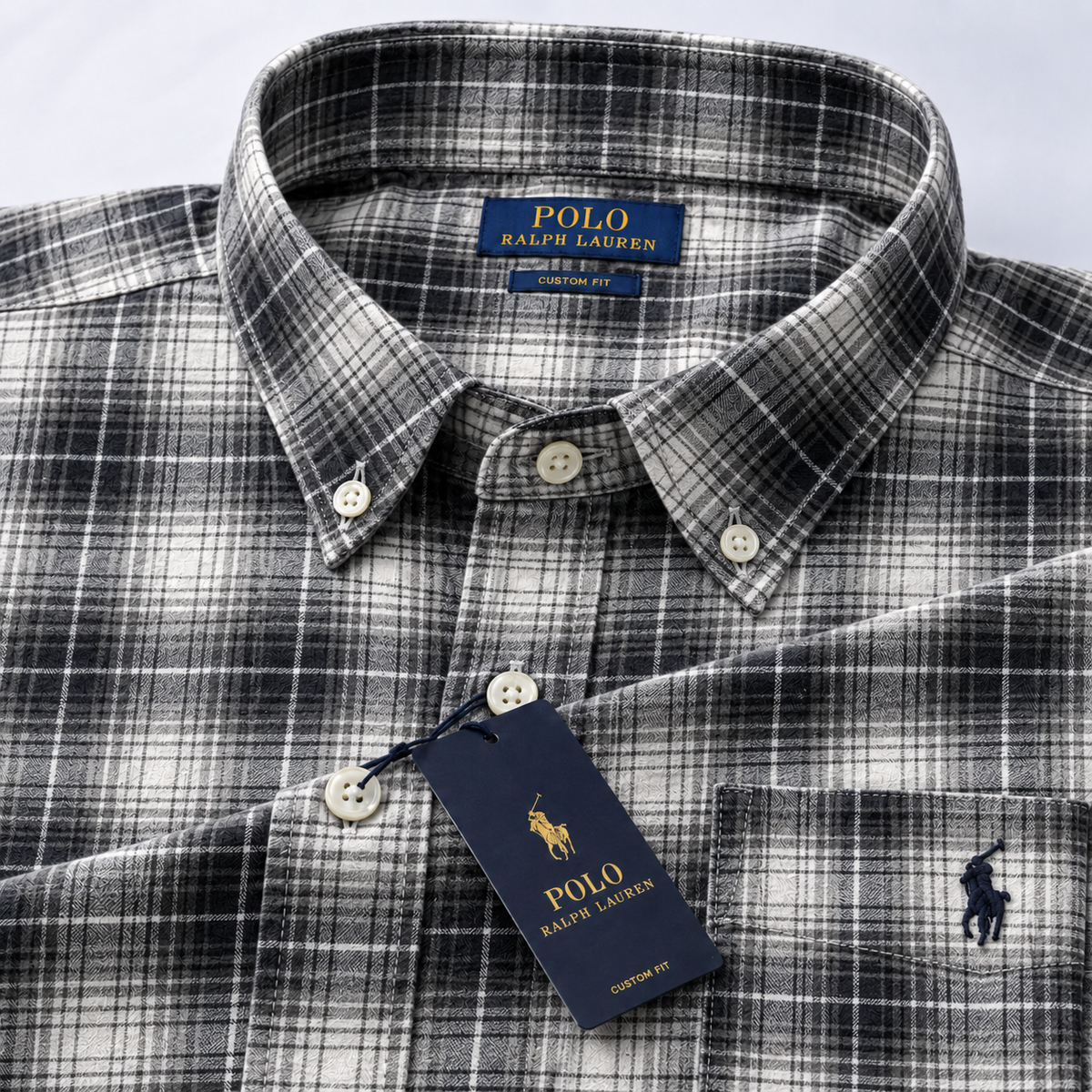 RL Shirt (Black Checks)