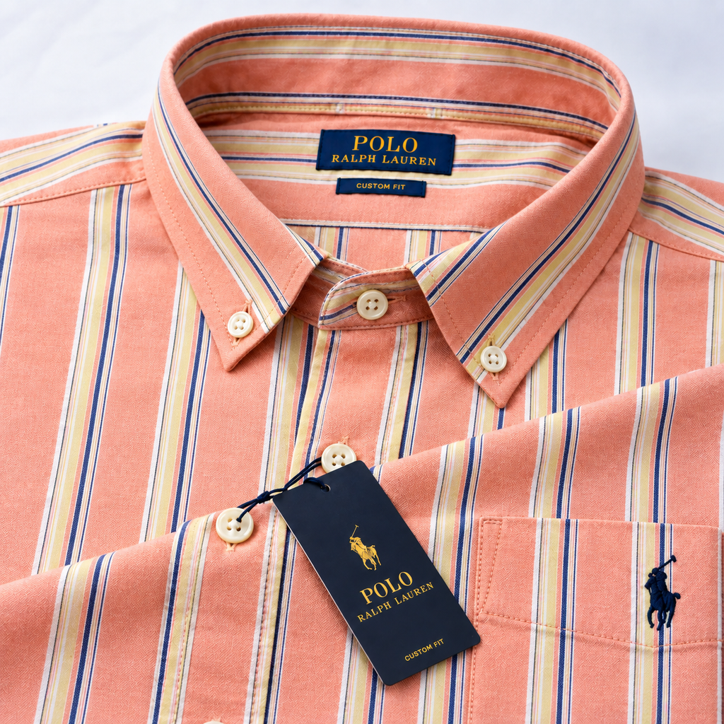 RL Shirt (Orange Stripes)