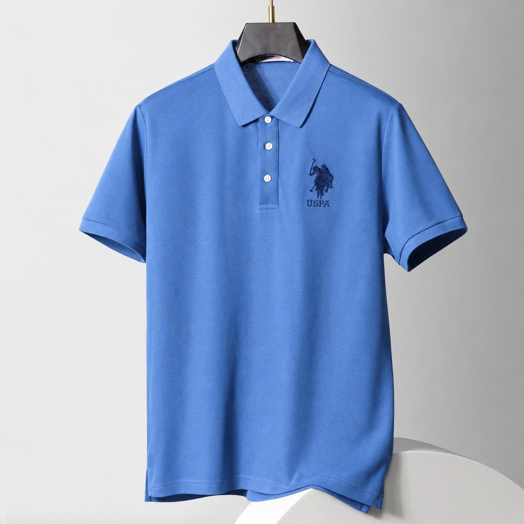 Petrol Blue Polo T-Shirt (U)