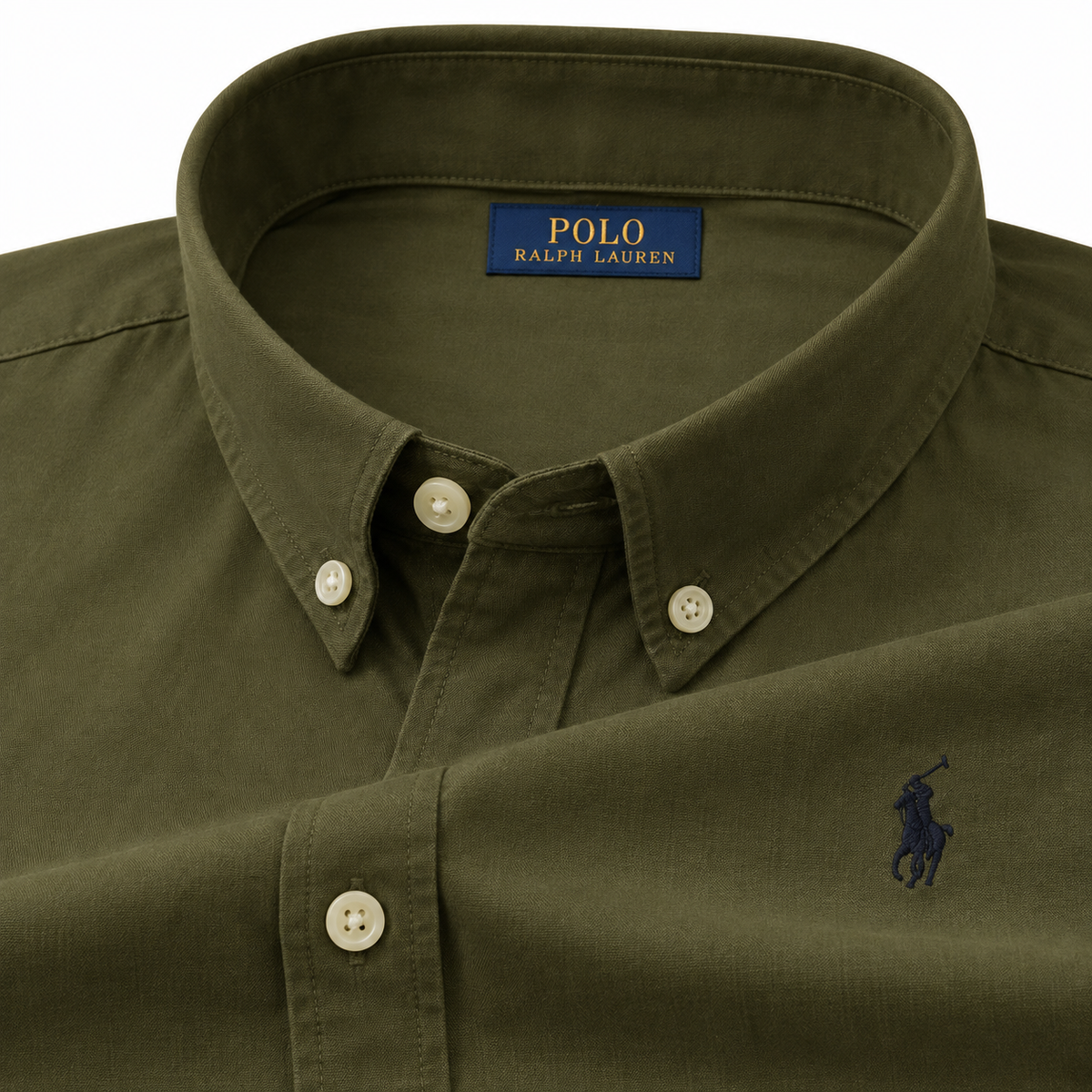 ABD Olive Green Oxford Shirt