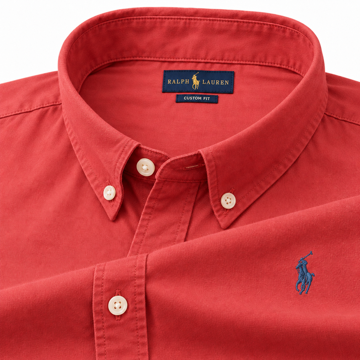 Oxford Rustic Red Shirt