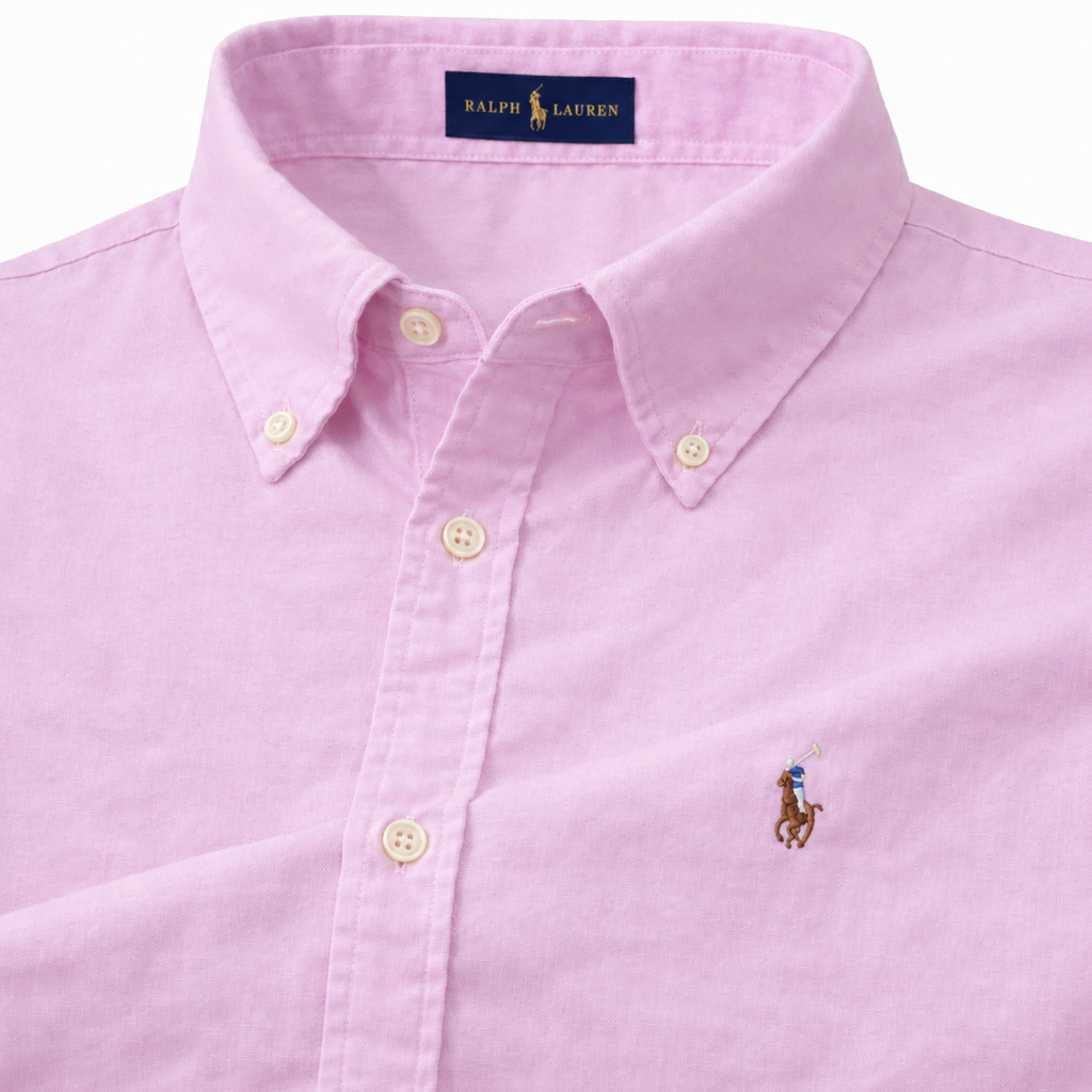 Pink Oxford Multi Logo