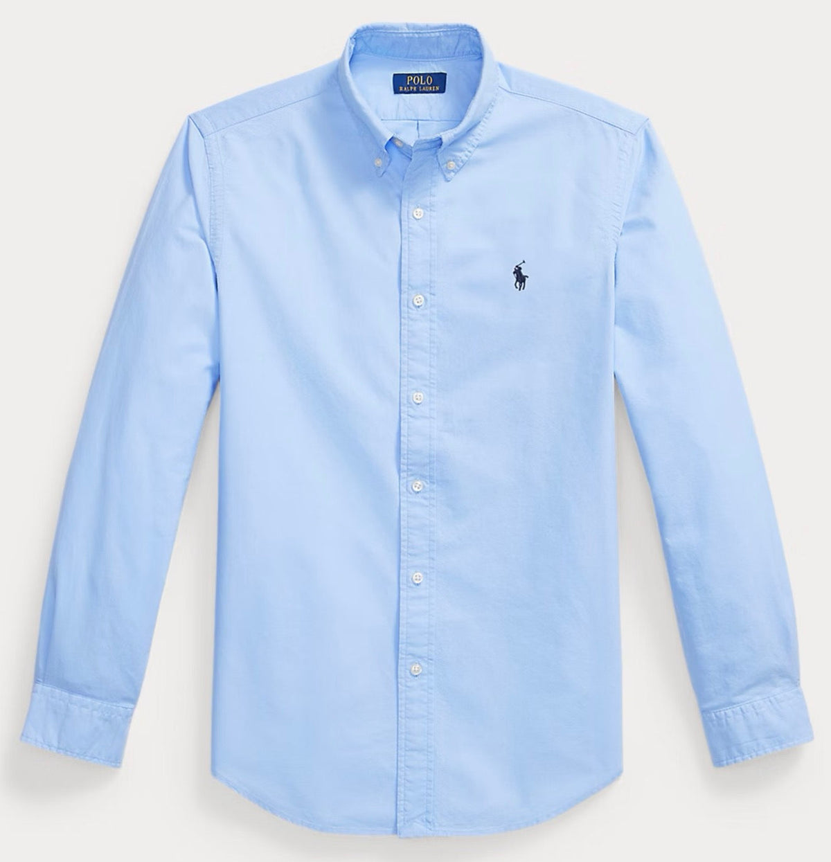 Sky Blue Oxford Shirt Logo