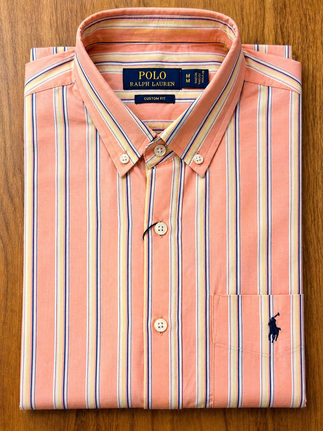 RL Shirt (Orange Stripes)