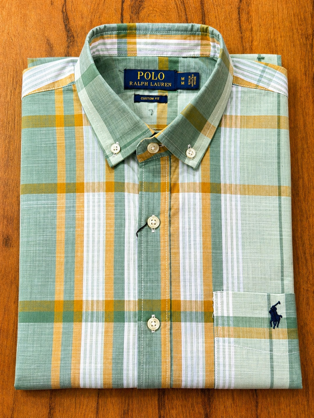 RL Shirt (Green Checks)