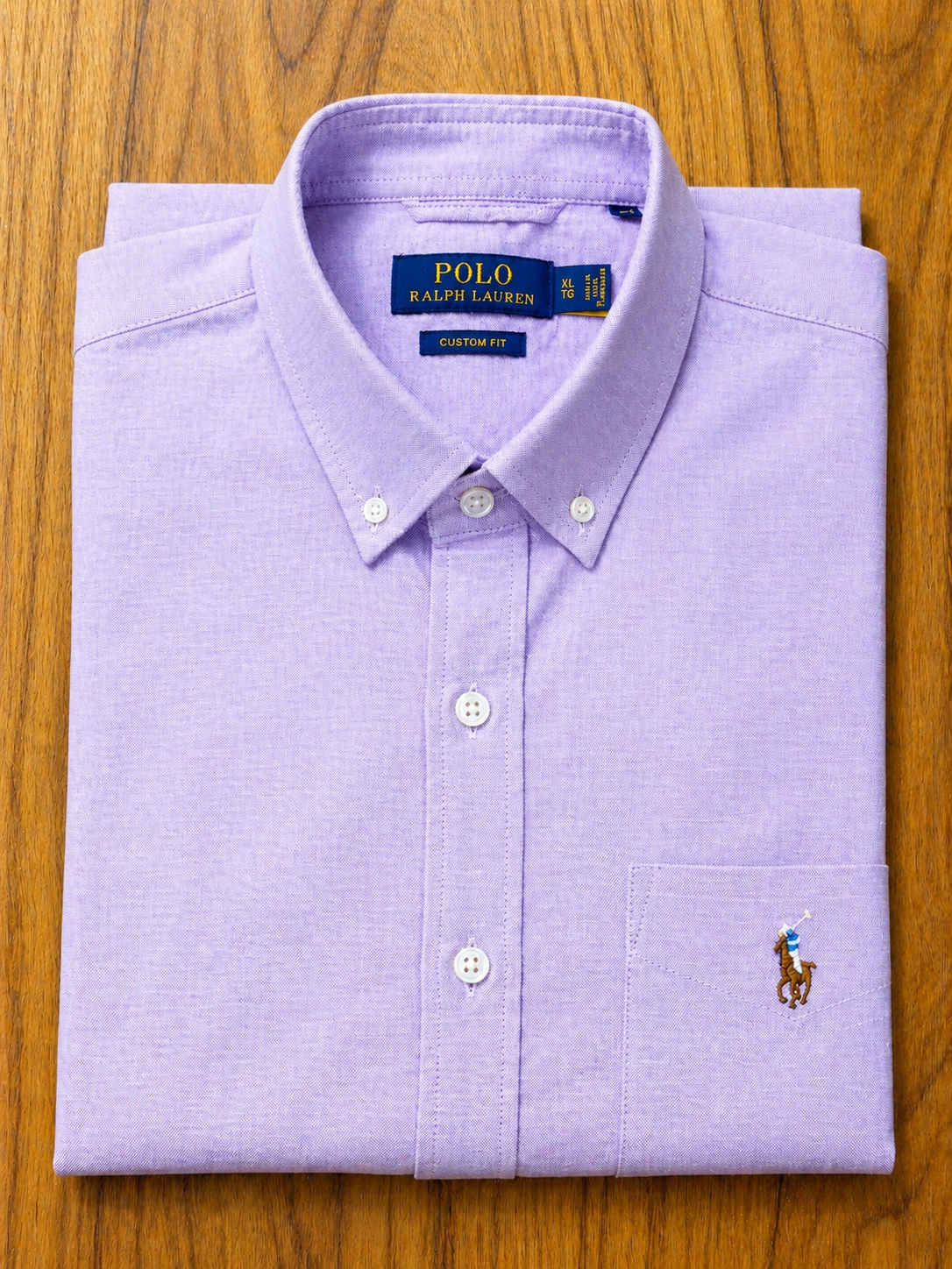 RL Shirt Lavendar (With Pocket)