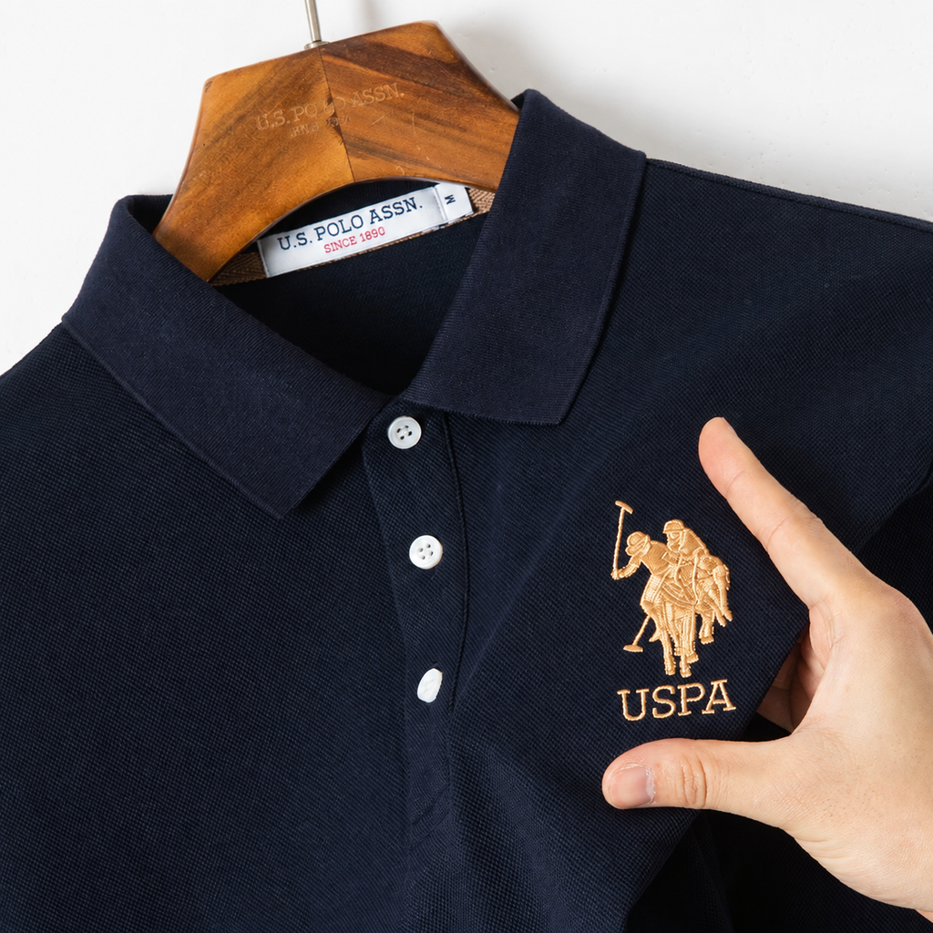 Navy Polo T-Shirt (U)