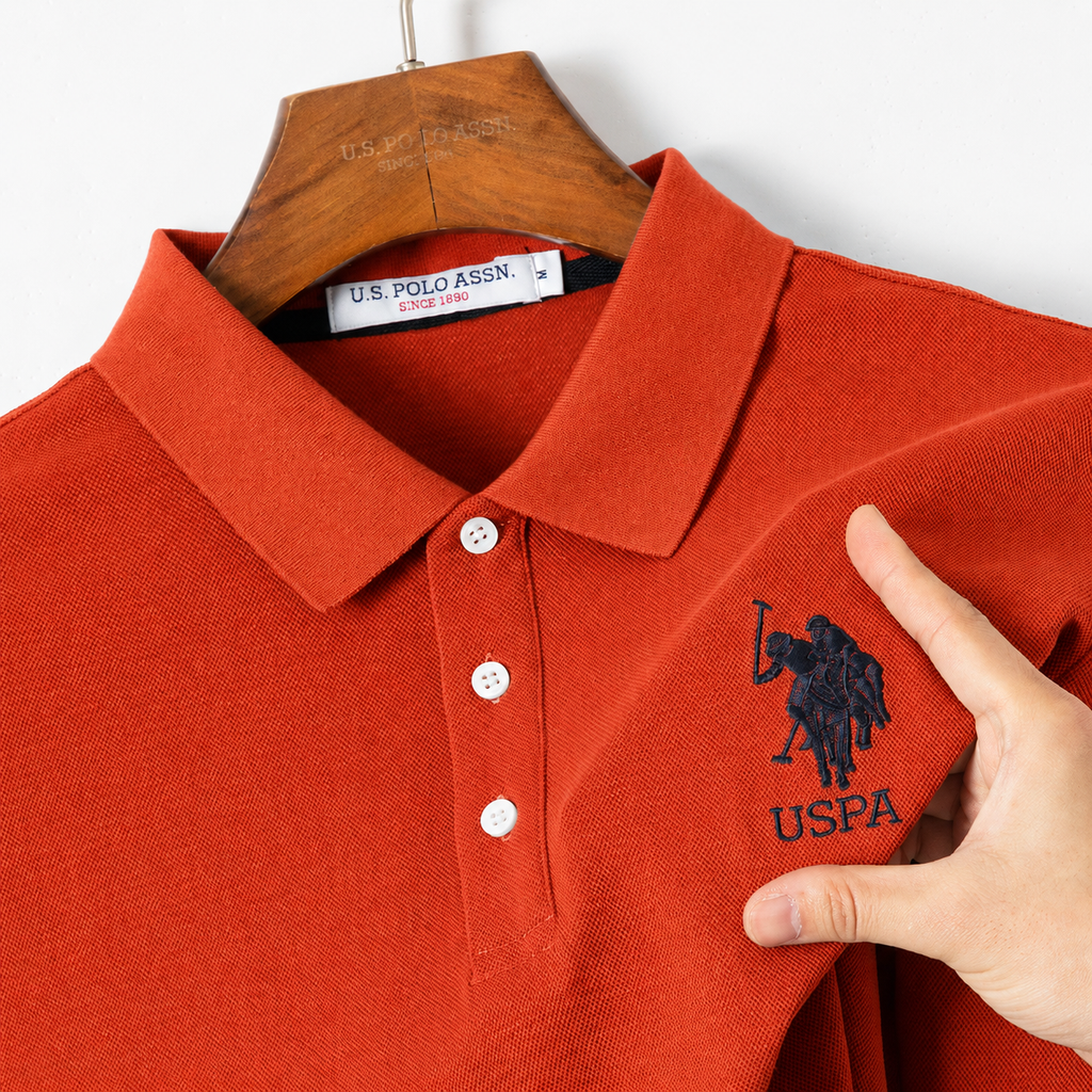 Orange Polo T-Shirt (U)